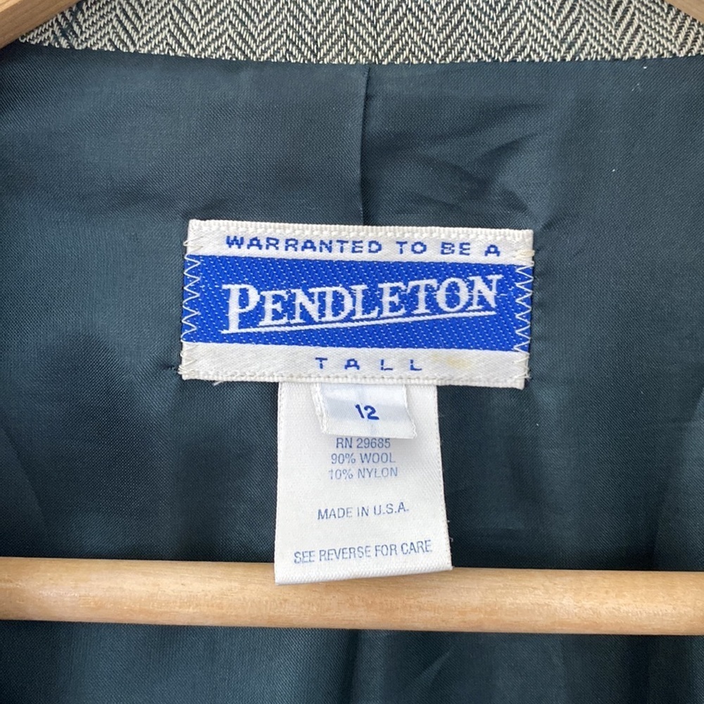 Pendleton Gray Blazer - image 2